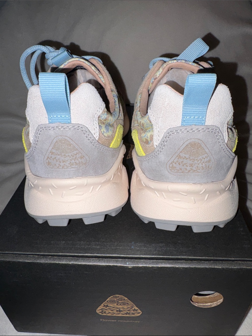 NWT Flower Mountain Yamano 3 Sneaker in Cream Yellow - Picture 10 of 14